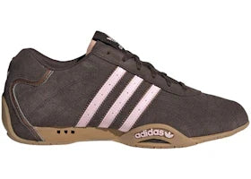 Overkicks - Adidas Adiracer Lo Dark Brown Clear Pink Gum (Womens) (JR8867) - vista lateral