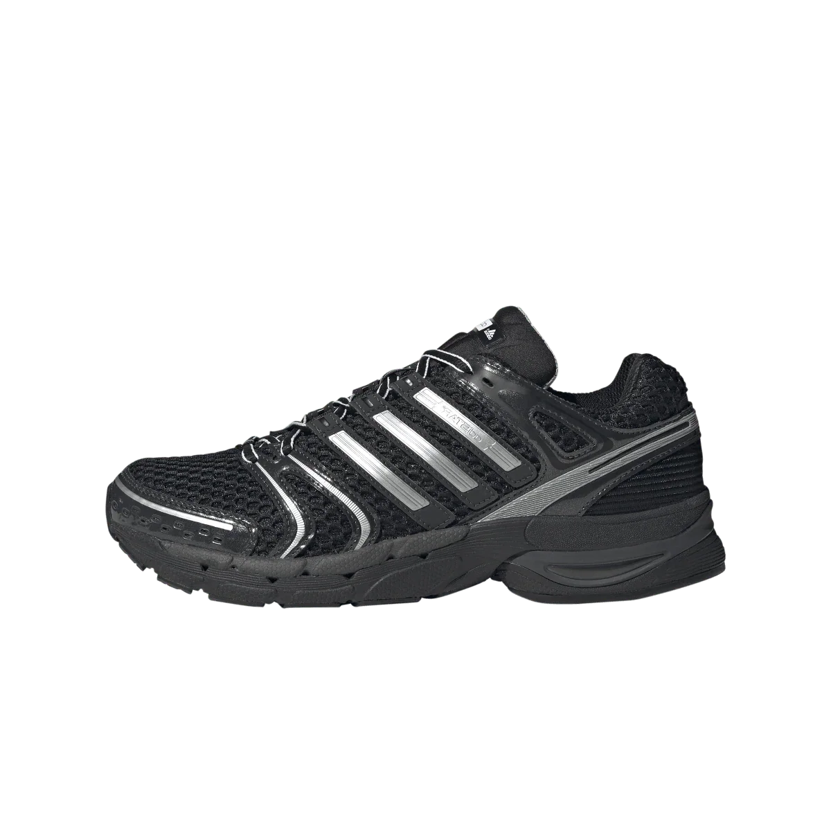 Overkicks - Adidas Adistar Control 5 Black White Carbon (KI6150) - vista lateral