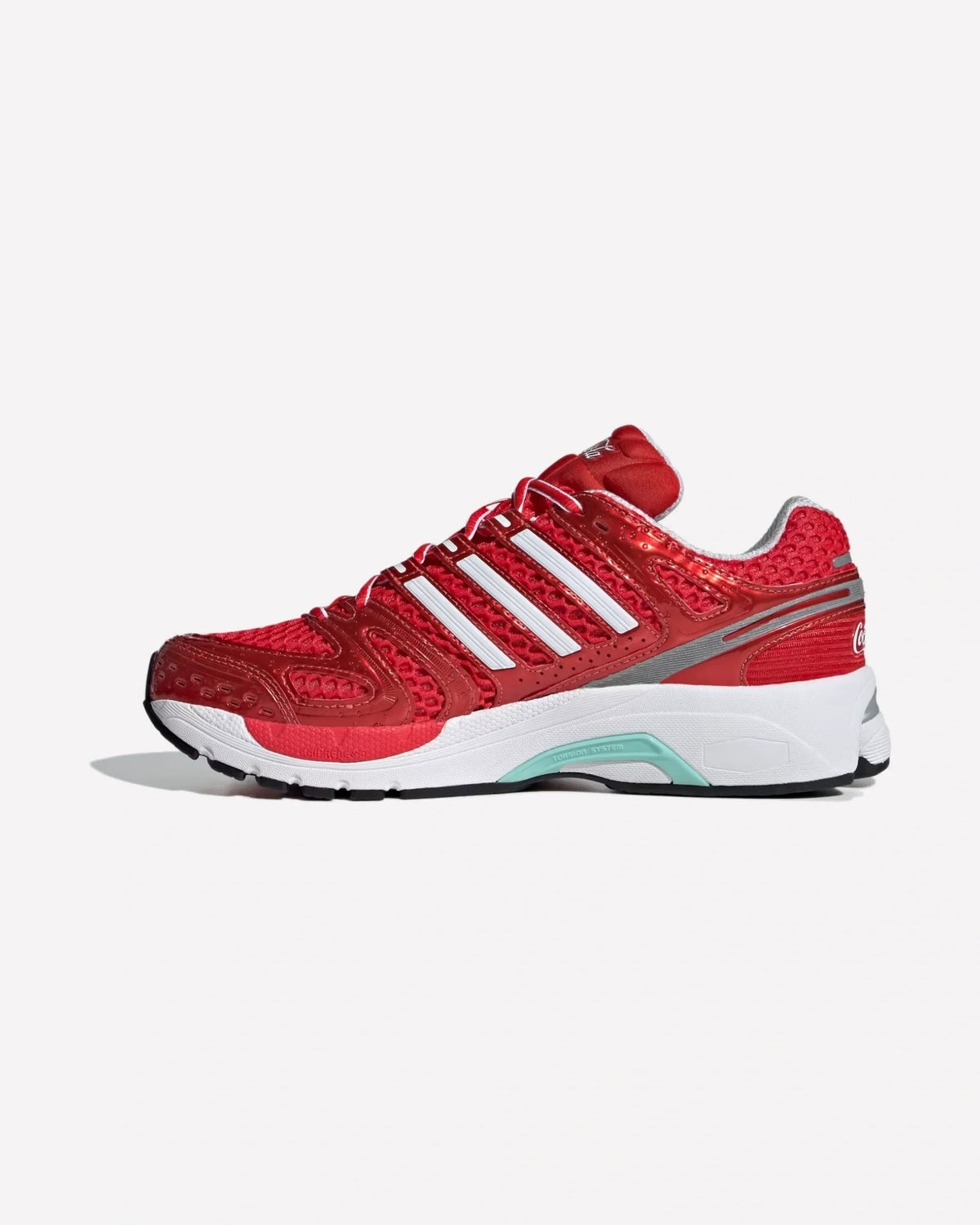 Overkicks - Adidas Adistar Control 5 Coca-Cola Red (KH6895) - vista lateral