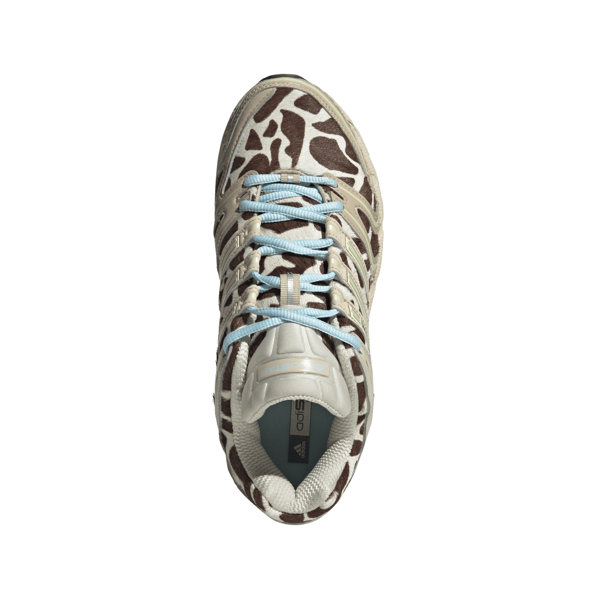 Overkicks - Adidas Adistar Control 5 Cow Print Crystal Linen (Womens) (KI4206) - par completo