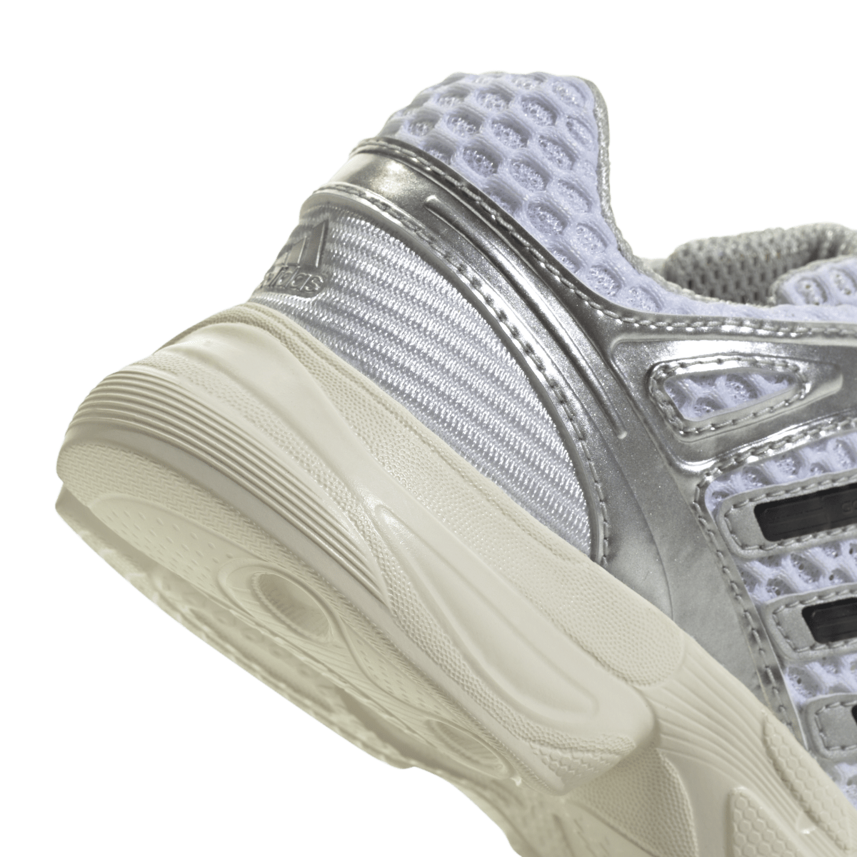Overkicks - Adidas Adistar Control 5 Elastic Lace White Silver Metallic Grey (PS) (KK4248) - imagen 7