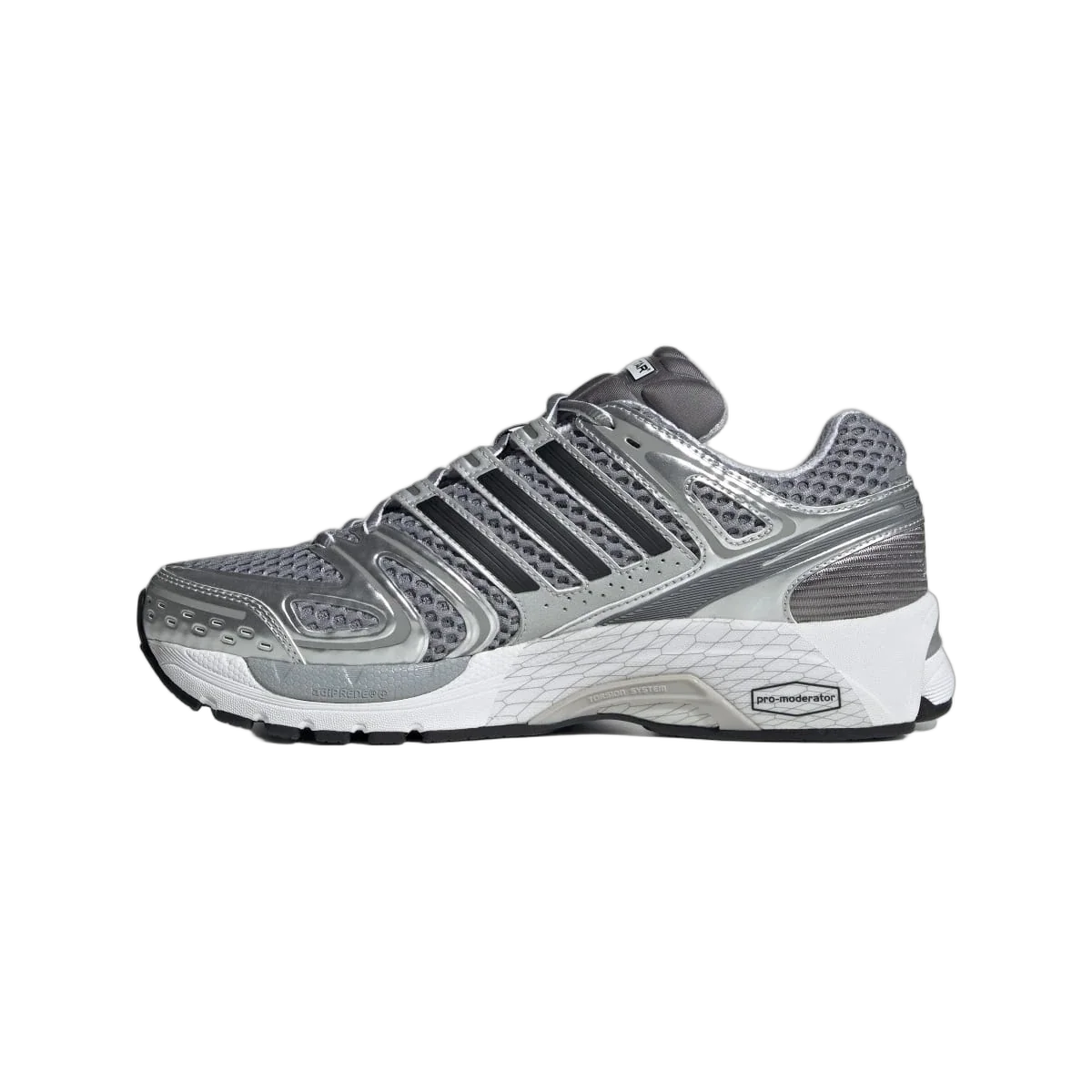 Overkicks - Adidas Adistar Control 5 Grey Black Silver Metallic (JQ4165) - detalle talon