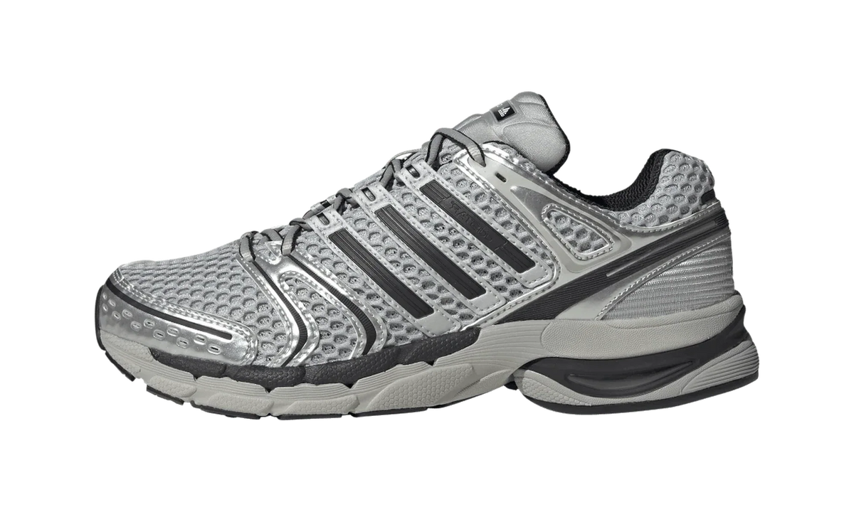 Overkicks - Adidas Adistar Control 5 Grey Two Black Silver (KI6154) - vista lateral