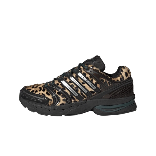 Overkicks - Adidas Adistar Control 5 Leopard Aurora Ivy Black (Womens) (KI4204) - vista lateral
