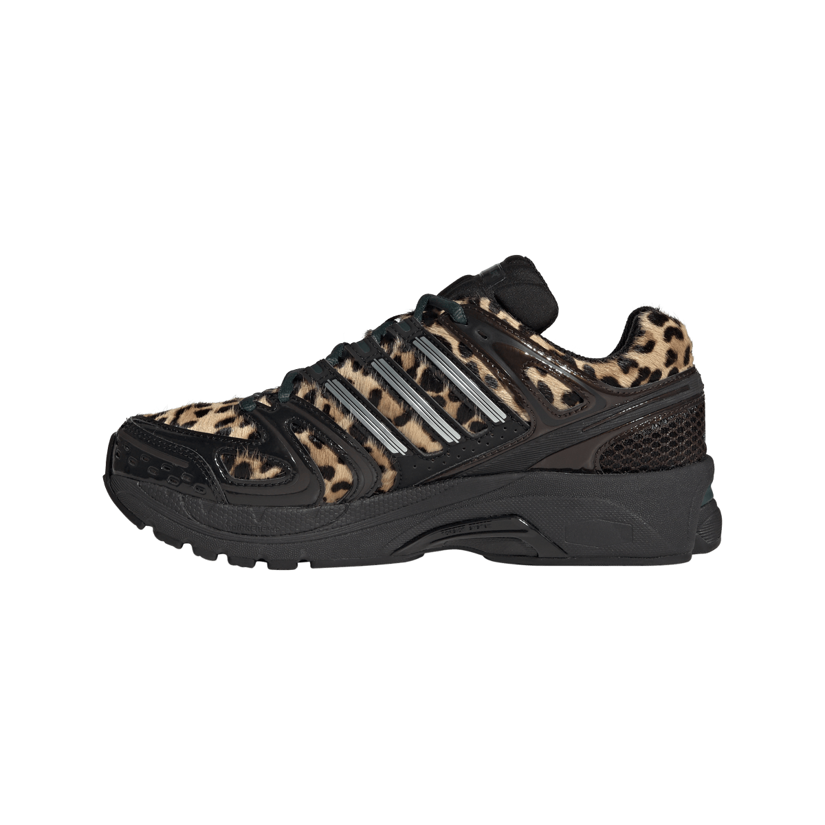 Overkicks - Adidas Adistar Control 5 Leopard Aurora Ivy Black (Womens) (KI4204) - detalle talon