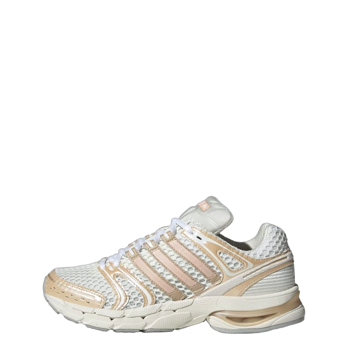 Overkicks - Adidas Adistar Control 5 Off White Beige (Womens) (IH1799) - vista lateral
