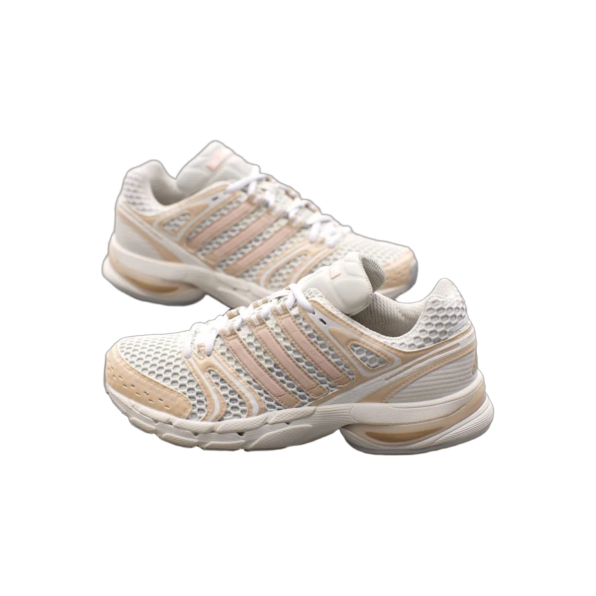 Overkicks - Adidas Adistar Control 5 Off White Beige (Womens) (IH1799) - par completo