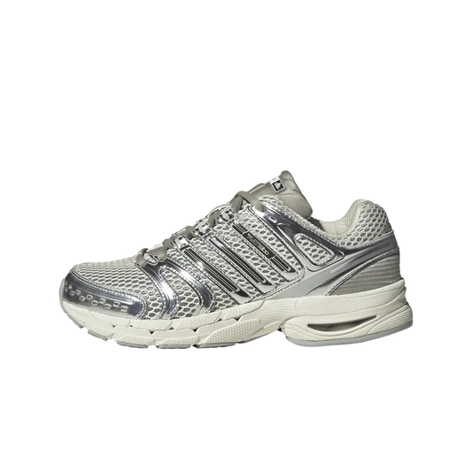 Overkicks - Adidas Adistar Control 5 Off White Silver Metallic Sesame (Womens) (KJ2285) - vista lateral