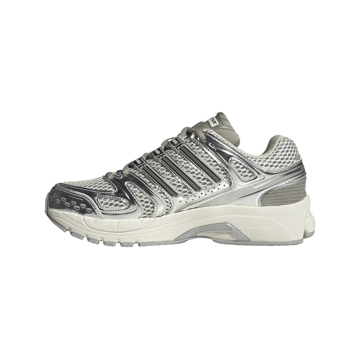 Overkicks - Adidas Adistar Control 5 Off White Silver Metallic Sesame (Womens) (KJ2285) - detalle talon