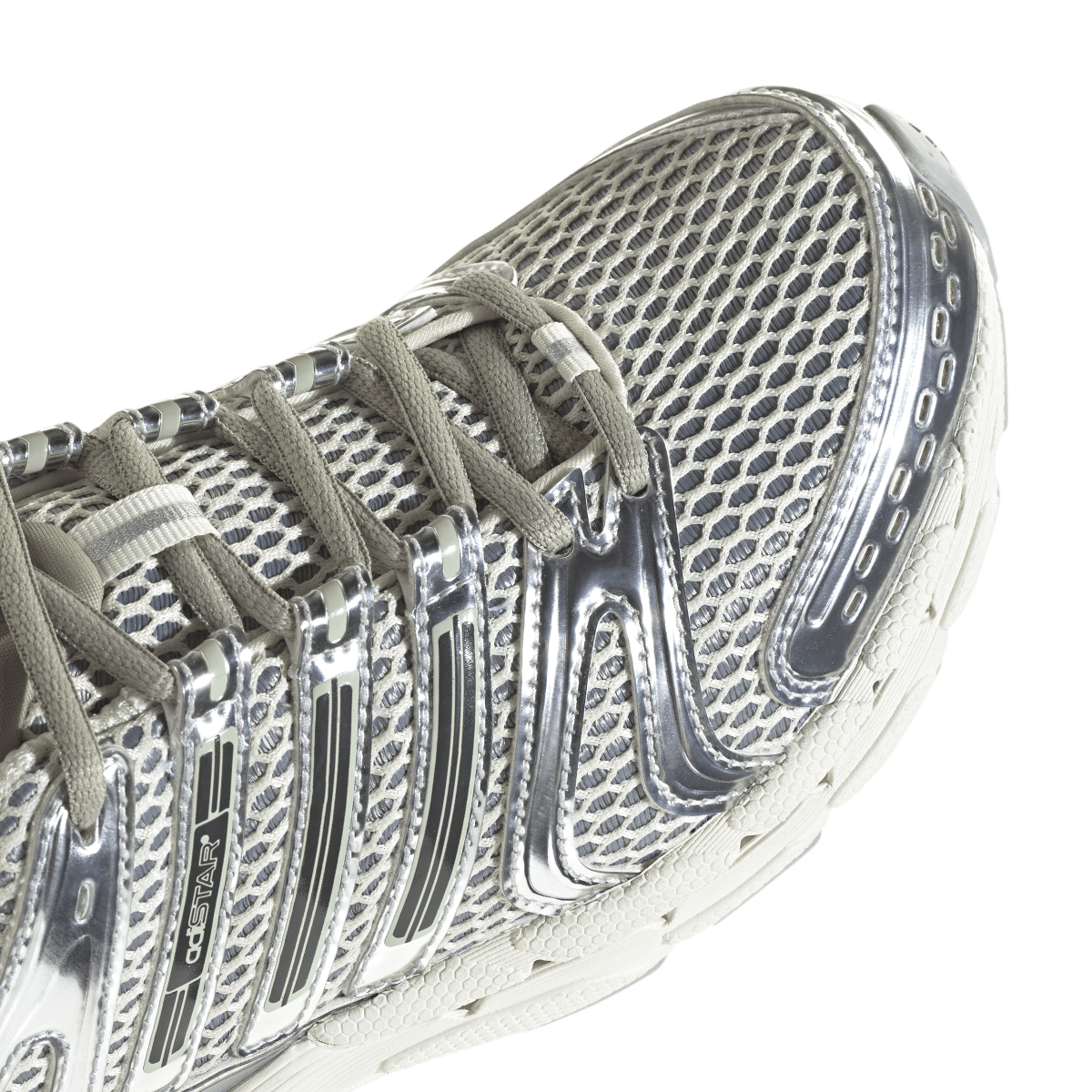 Overkicks - Adidas Adistar Control 5 Off White Silver Metallic Sesame (Womens) (KJ2285) - detalle