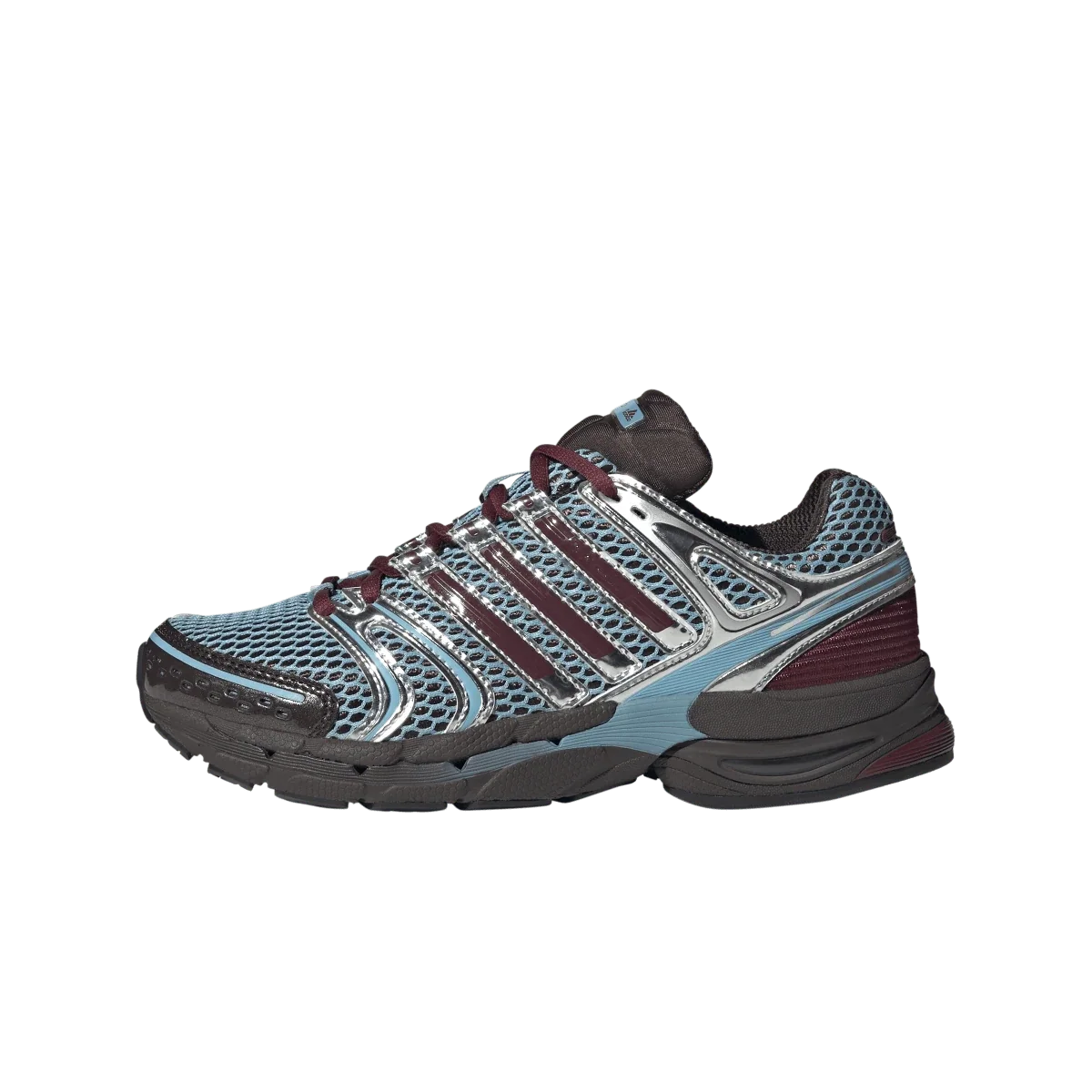 Overkicks - Adidas Adistar Control 5 Preloved Blue Dark Brown (Womens) (KJ8804) - vista lateral