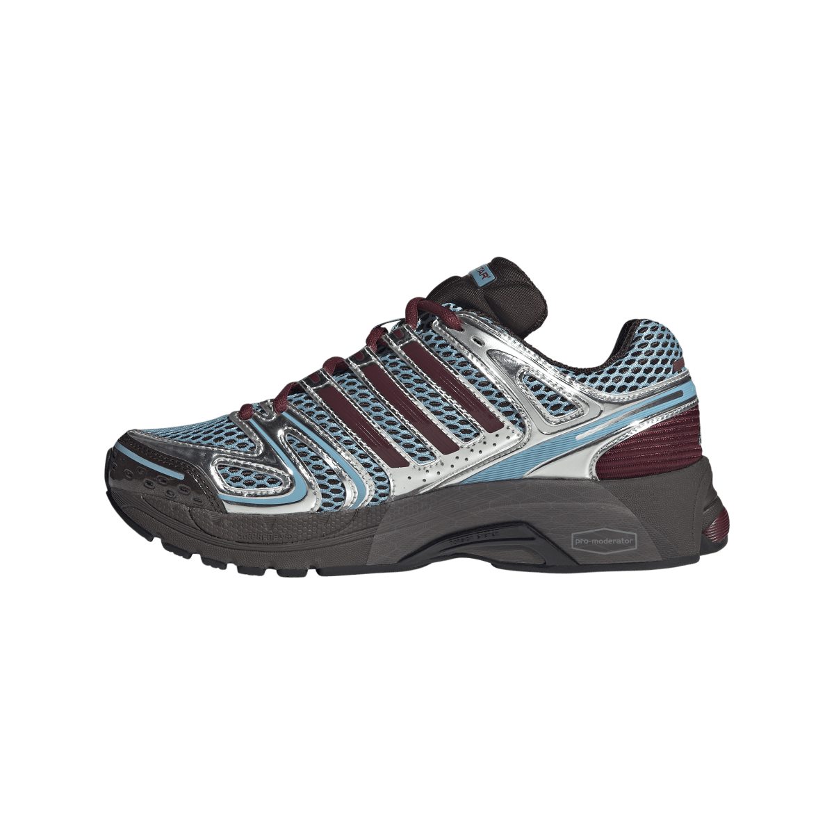 Overkicks - Adidas Adistar Control 5 Preloved Blue Dark Brown (Womens) (KJ8804) - detalle talon