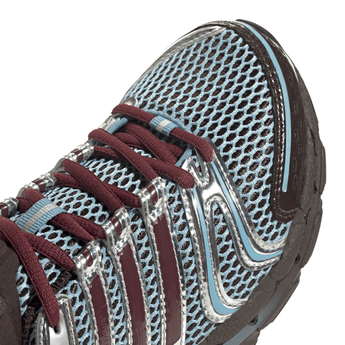 Overkicks - Adidas Adistar Control 5 Preloved Blue Dark Brown (Womens) (KJ8804) - detalle lateral interior