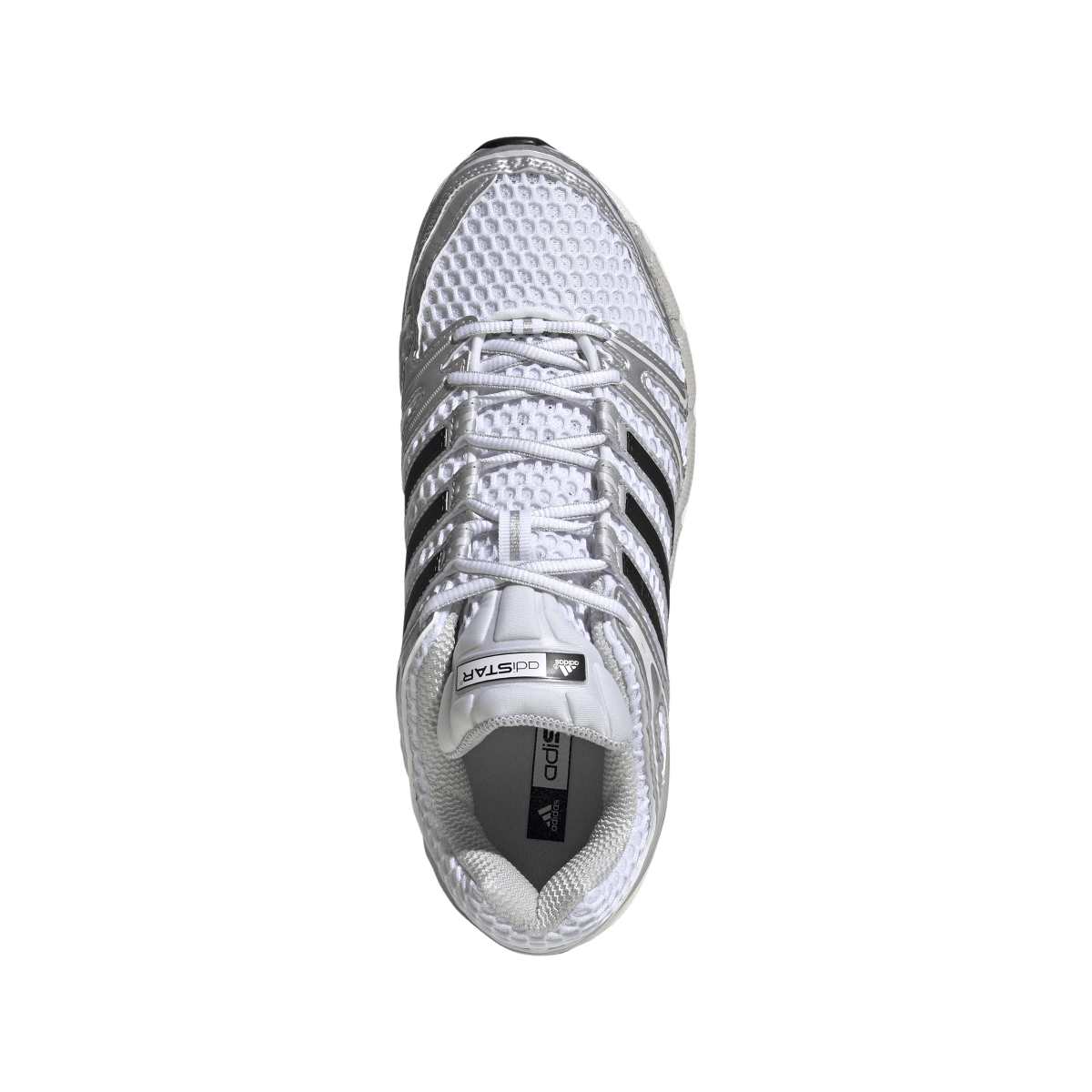 Overkicks - Adidas Adistar Control 5 Silver Metallic Grey Black (KI6121) - par completo