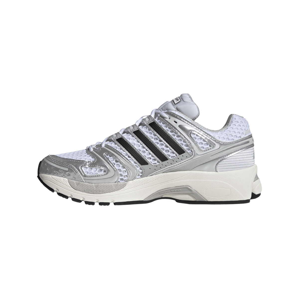 Overkicks - Adidas Adistar Control 5 Silver Metallic Grey Black (KI6121) - detalle talon