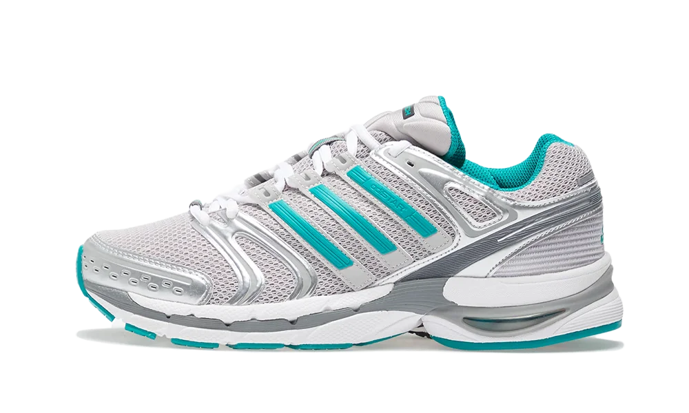 Overkicks - Adidas Adistar Control 5 Sporty & Rich Silver Pure Teal (IH9708) - vista lateral