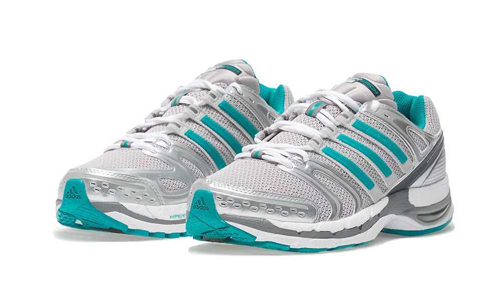 Overkicks - Adidas Adistar Control 5 Sporty & Rich Silver Pure Teal (IH9708) - vista trasera