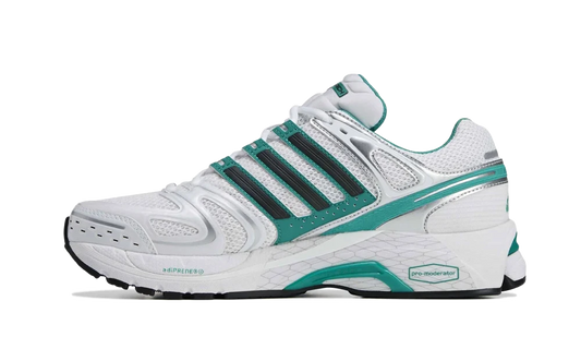 Overkicks - Adidas Adistar Control 5 Sporty & Rich White Pure Teal (IH9707) - vista lateral