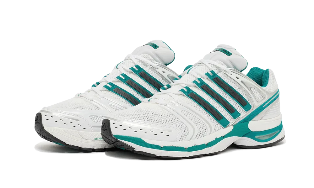 Overkicks - Adidas Adistar Control 5 Sporty & Rich White Pure Teal (IH9707) - vista trasera
