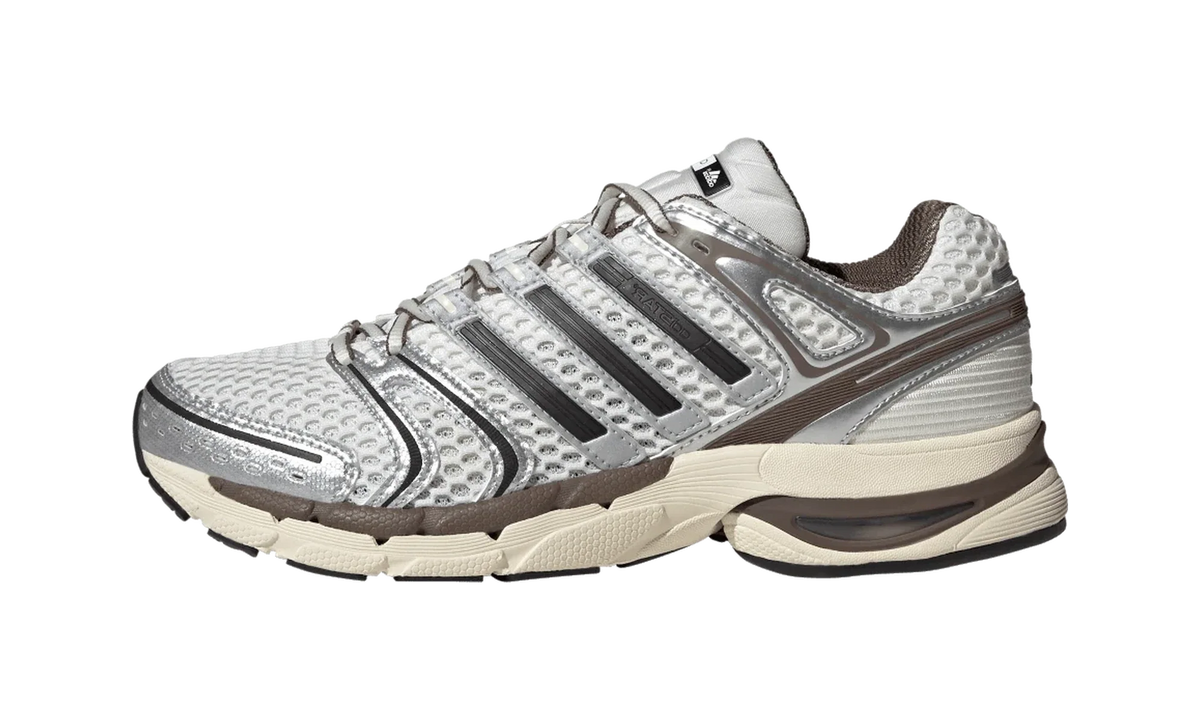 Overkicks - Adidas Adistar Control 5 White Black Brown (KI6153) - vista lateral