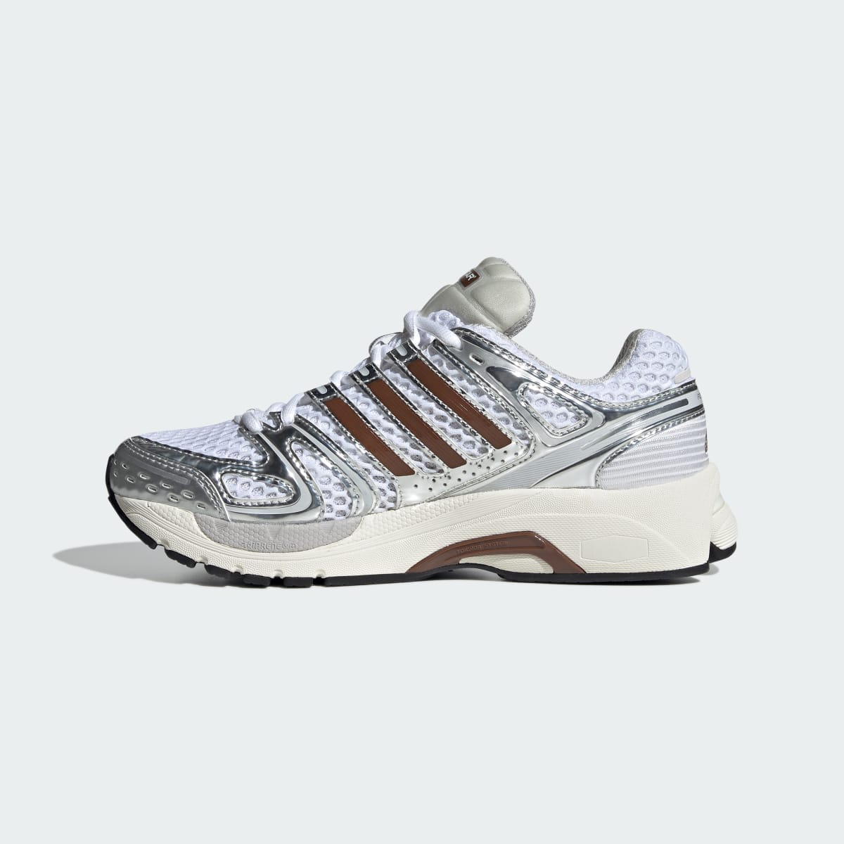 Overkicks - Adidas Adistar Control 5 White Preloved Brown (Womens) (KI4179) - detalle talon