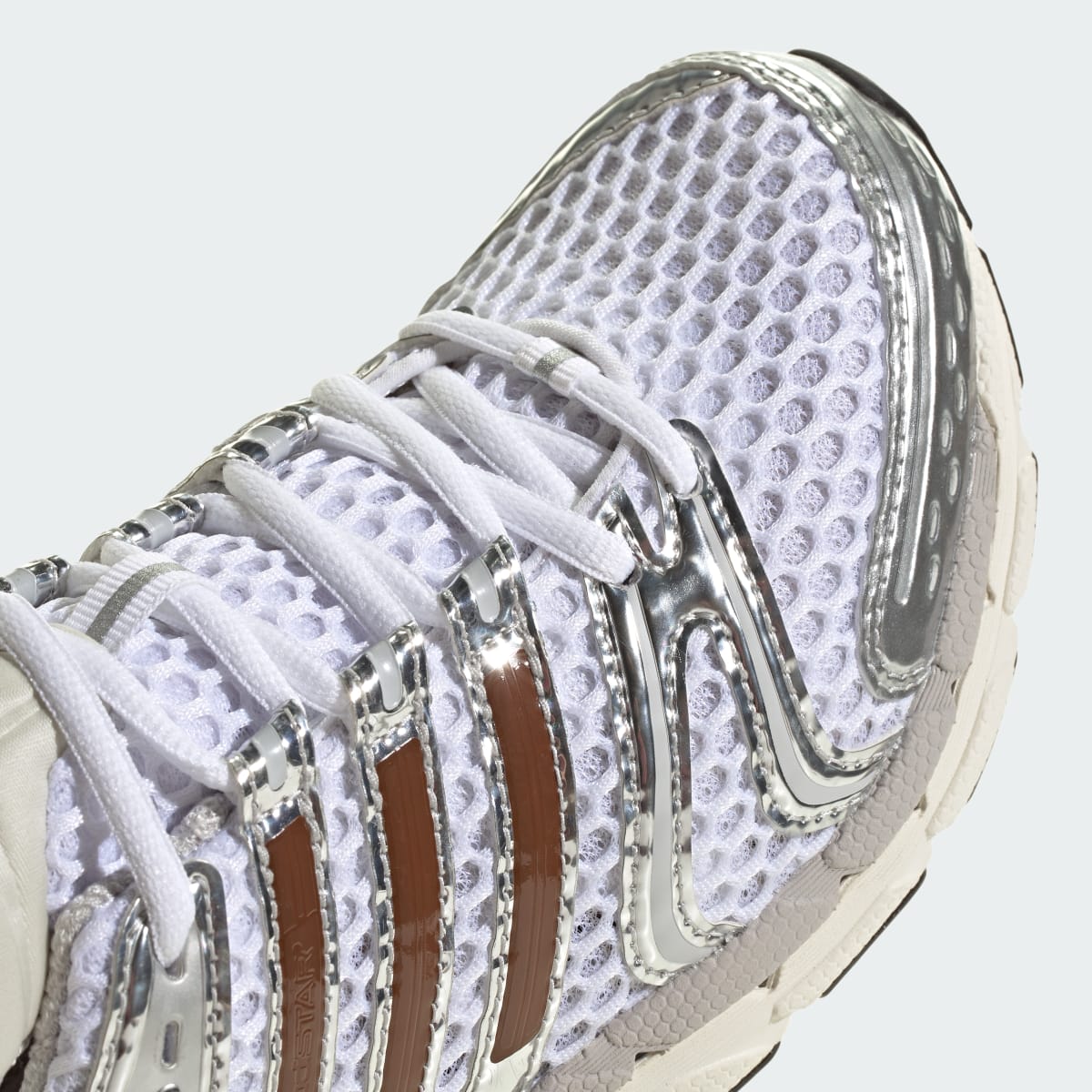 Overkicks - Adidas Adistar Control 5 White Preloved Brown (Womens) (KI4179) - detalle