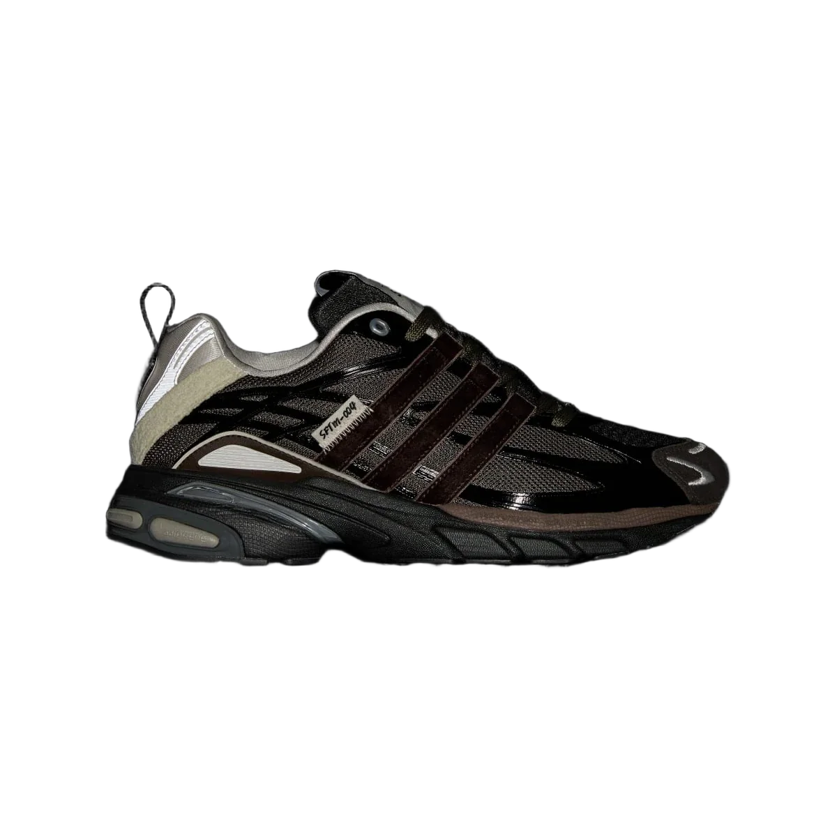 Overkicks - Adidas Adistar Cushion Song for the Mute Core Black Dark Brown (JH9007) - vista trasera