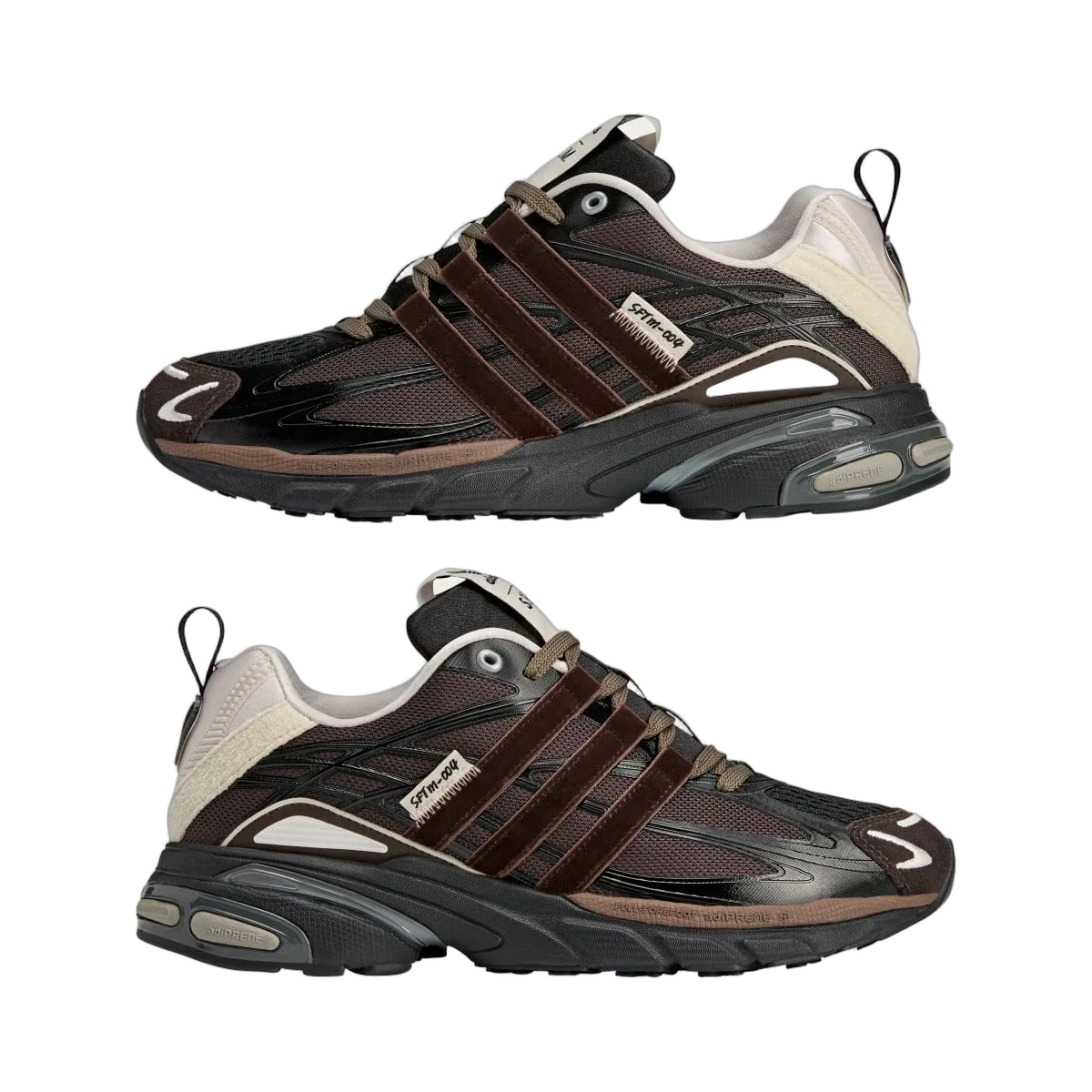 Overkicks - Adidas Adistar Cushion Song for the Mute Core Black Dark Brown (JH9007) - detalle