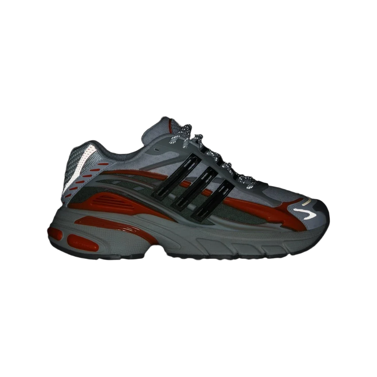 Overkicks - Adidas Adistar Jellyfish Pharrell Williams Focus Olive Orange (JP9261) - vista trasera