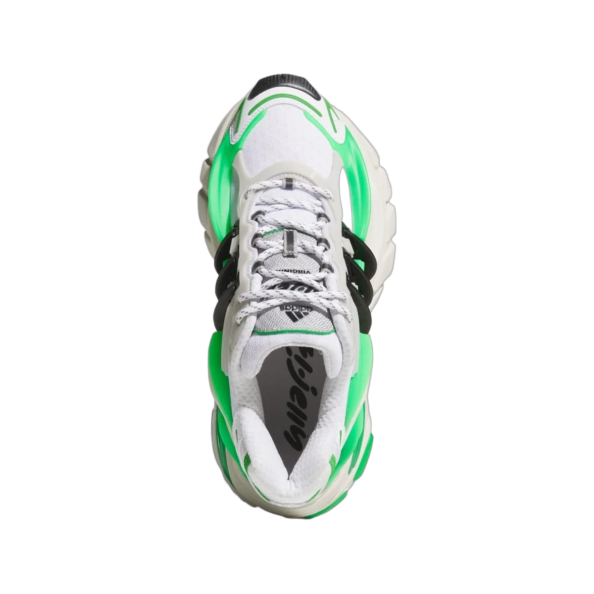 Overkicks - Adidas Adistar Jellyfish Pharrell Williams Real Green (JP9260) - vista trasera