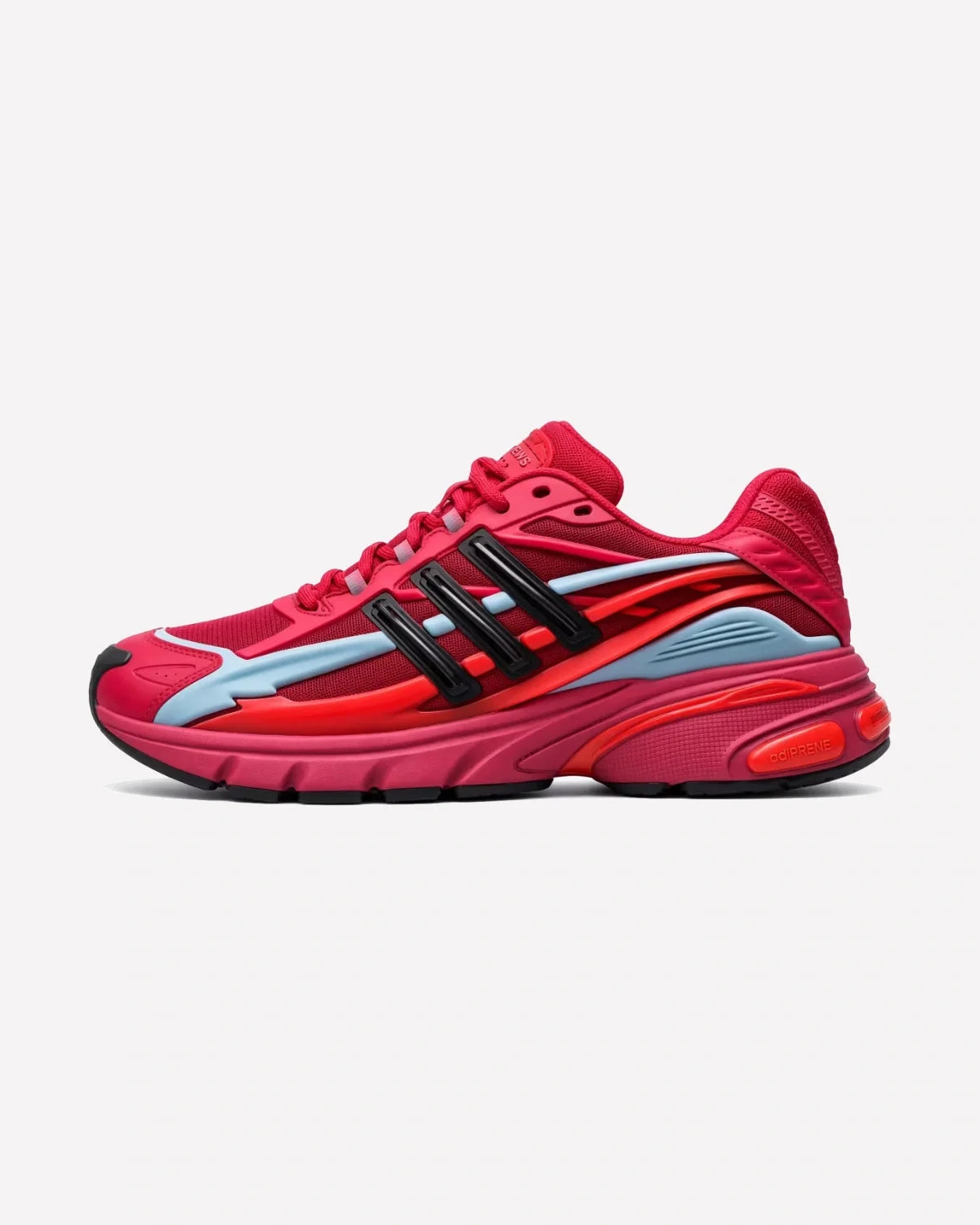 Overkicks - Adidas Adistar Jellyfish Pharrell Williams Red (KK0633) - vista lateral