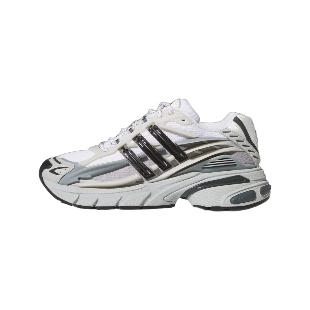 Overkicks - Adidas Adistar Jellyfish Pharrell Williams Solid Grey Black (JP9265) - vista lateral