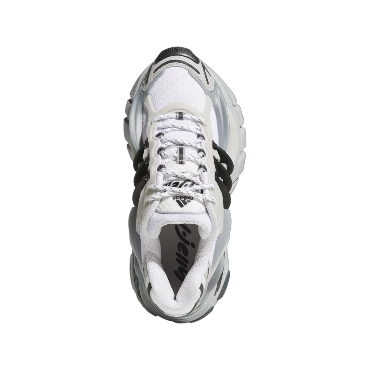Overkicks - Adidas Adistar Jellyfish Pharrell Williams Solid Grey Black (JP9265) - vista trasera