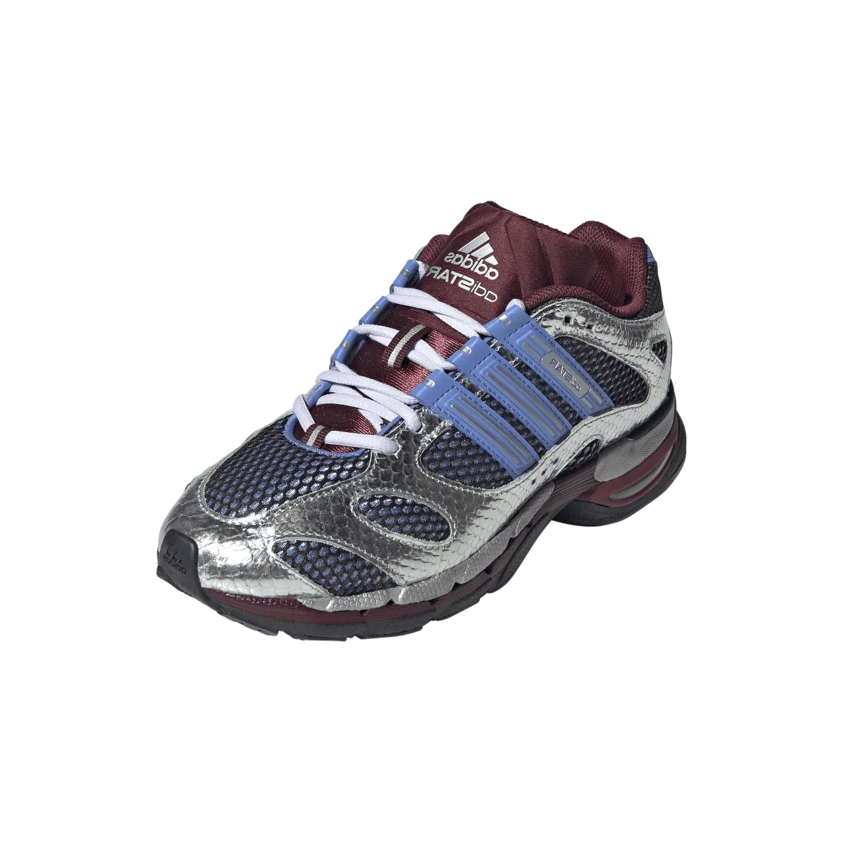 Overkicks - Adidas Adistar Molded Aurora Coffee Silver Blue Fusion (Womens) (KJ4896) - vista trasera