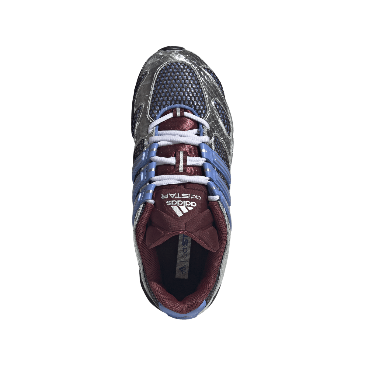 Overkicks - Adidas Adistar Molded Aurora Coffee Silver Blue Fusion (Womens) (KJ4896) - par completo