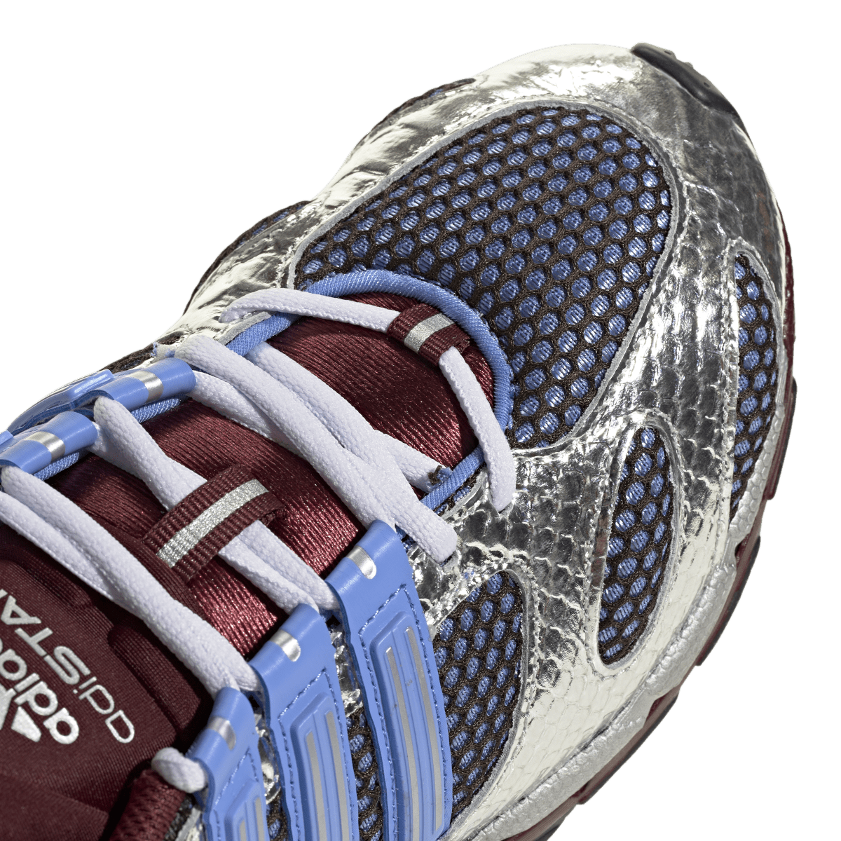Overkicks - Adidas Adistar Molded Aurora Coffee Silver Blue Fusion (Womens) (KJ4896) - detalle lateral interior
