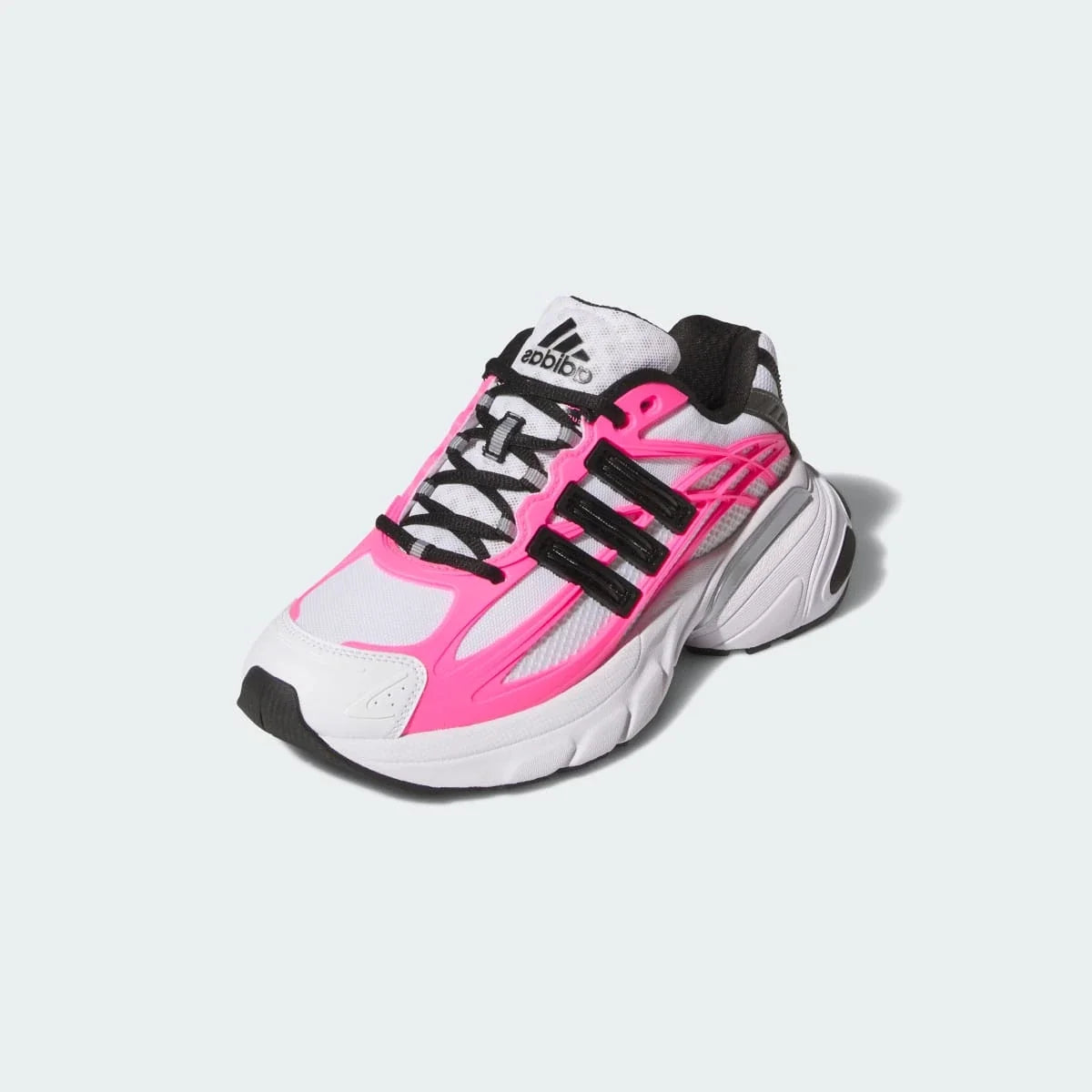 Overkicks - Adidas Adistar XLG 2.0 Lucid Pink Black Silver Metallic (Womens) (KZ9161) - vista trasera