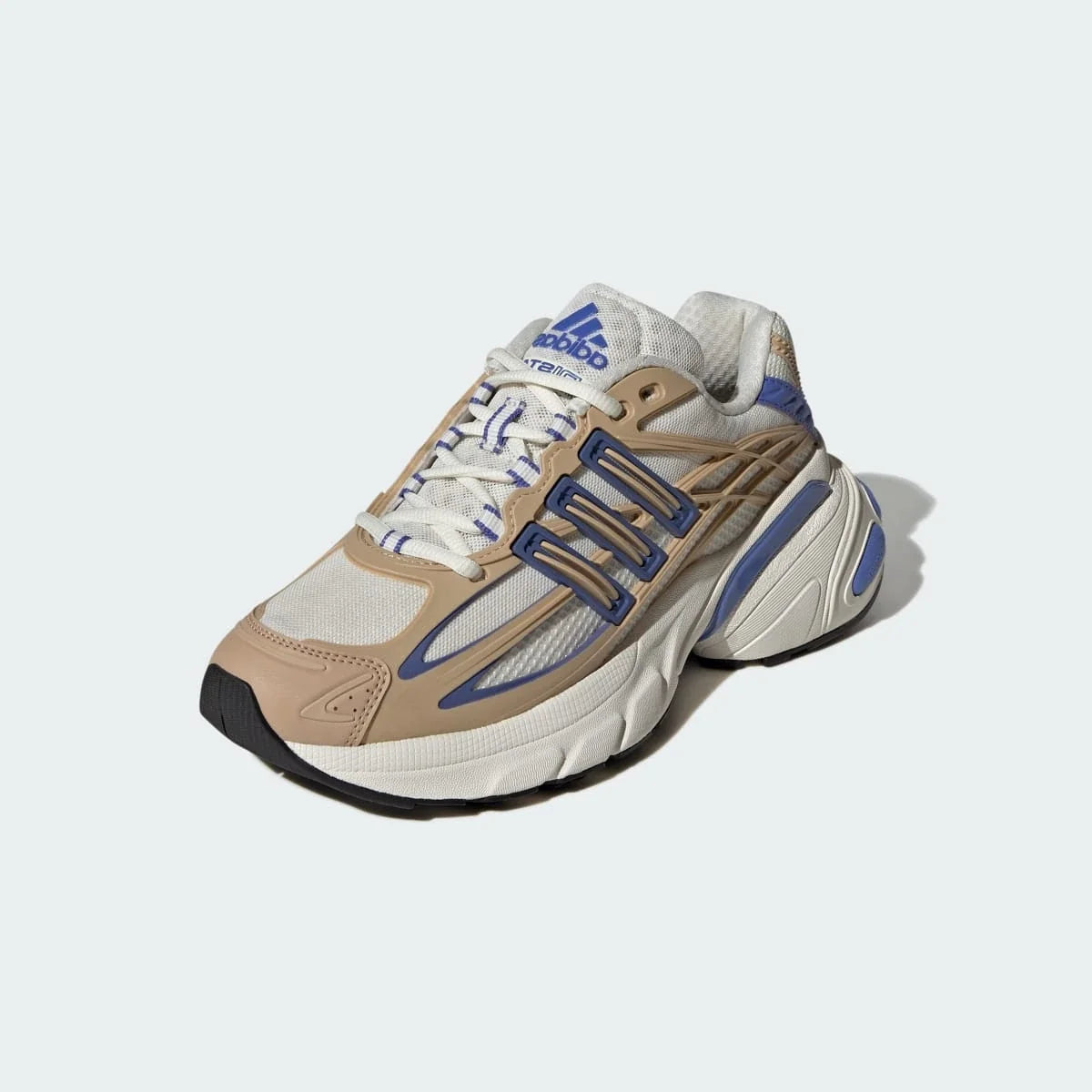 Overkicks - Adidas Adistar XLG 2.0 Off White Beige Lilac (Womens) (KI4180) - vista trasera