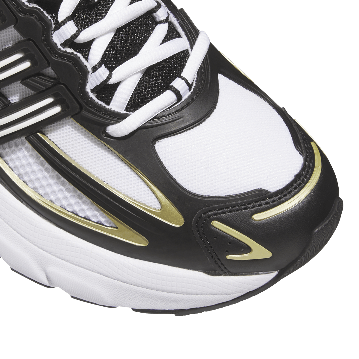 Overkicks - Adidas Adistar XLG 2.0 White Black Gold Metallic (Womens) (KZ9163) - detalle