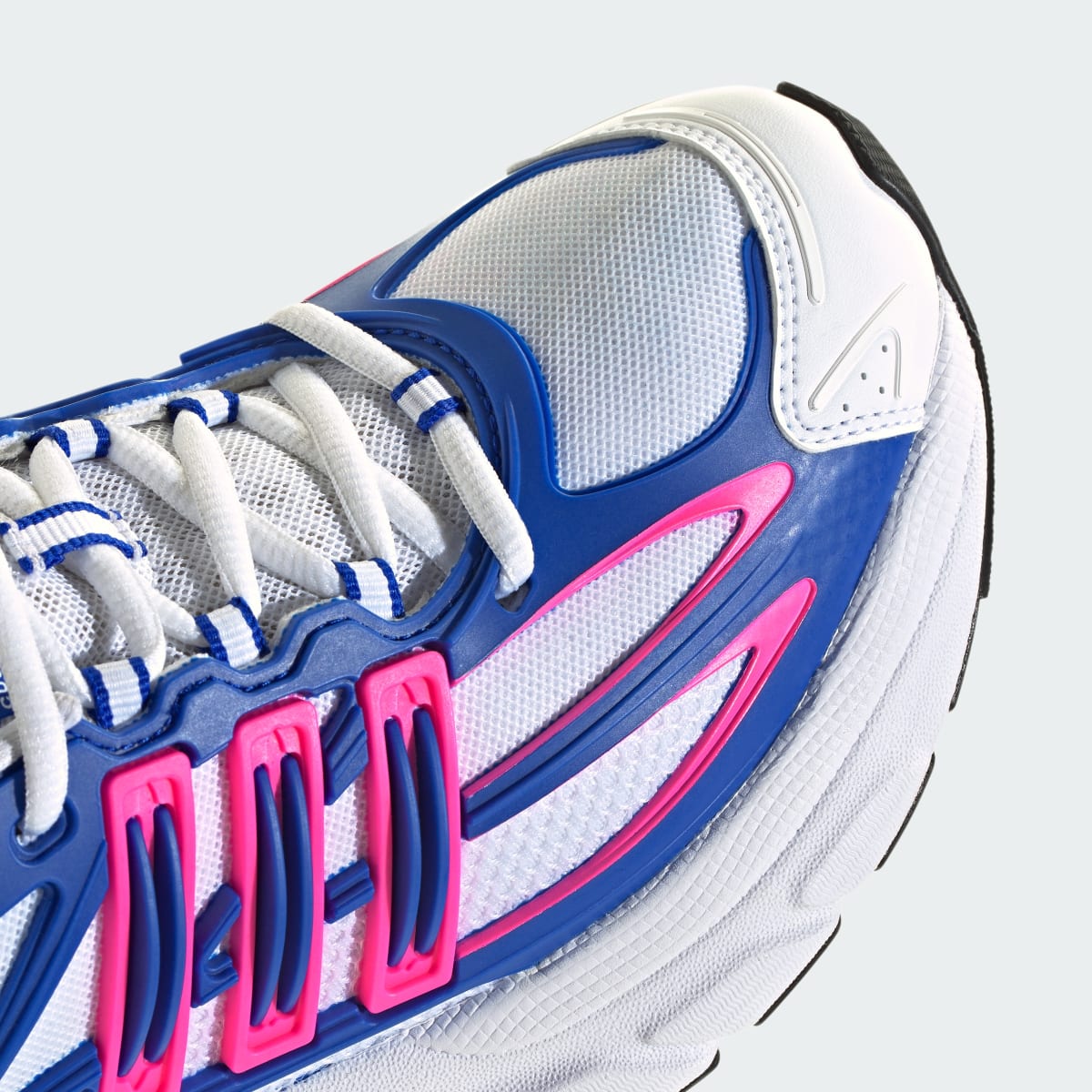 Overkicks - Adidas Adistar XLG 2.0 White Lucid Pink Blue (Womens) (KI4182) - detalle