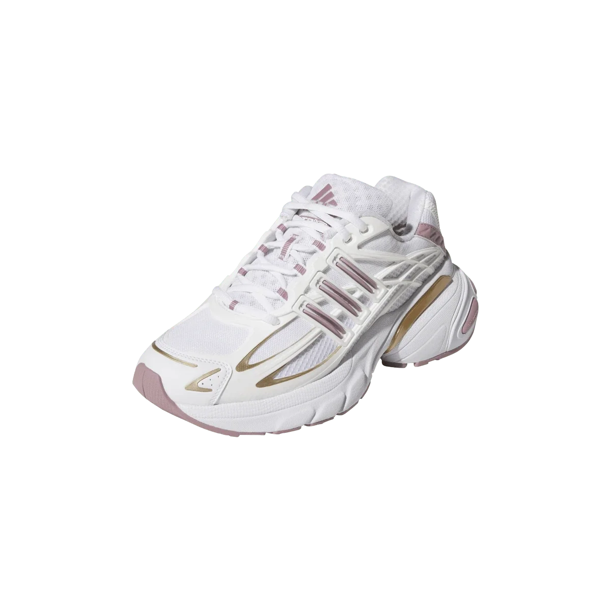Overkicks - Adidas Adistar XLG 2.0 White Mauve Gold (Womens) (KZ9162) - vista trasera
