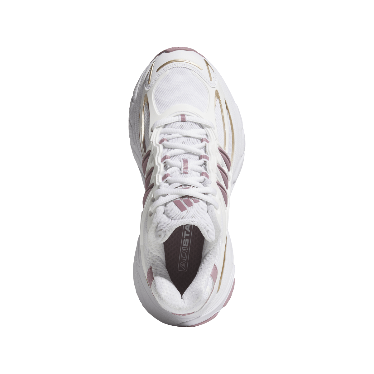 Overkicks - Adidas Adistar XLG 2.0 White Mauve Gold (Womens) (KZ9162) - par completo