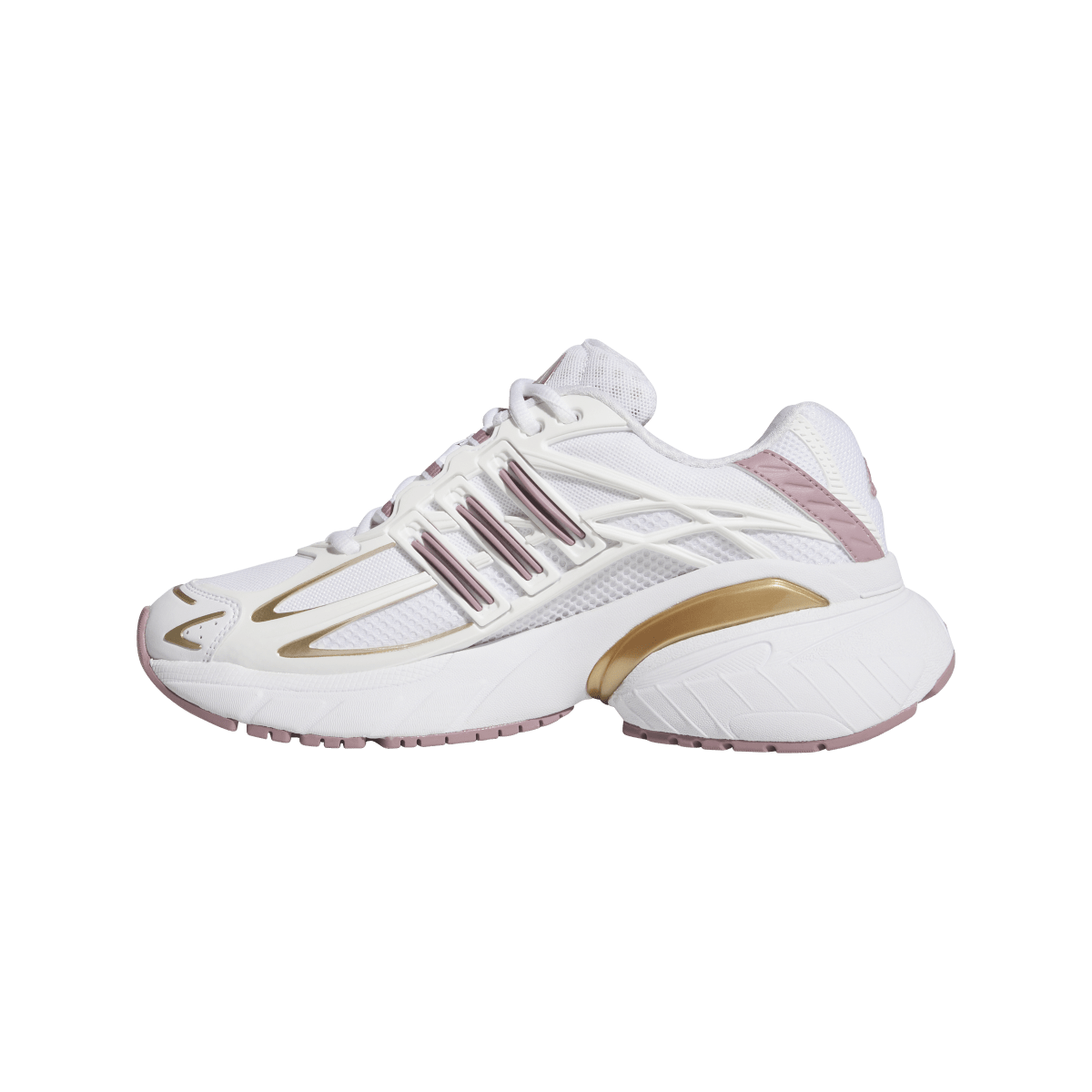 Overkicks - Adidas Adistar XLG 2.0 White Mauve Gold (Womens) (KZ9162) - detalle talon