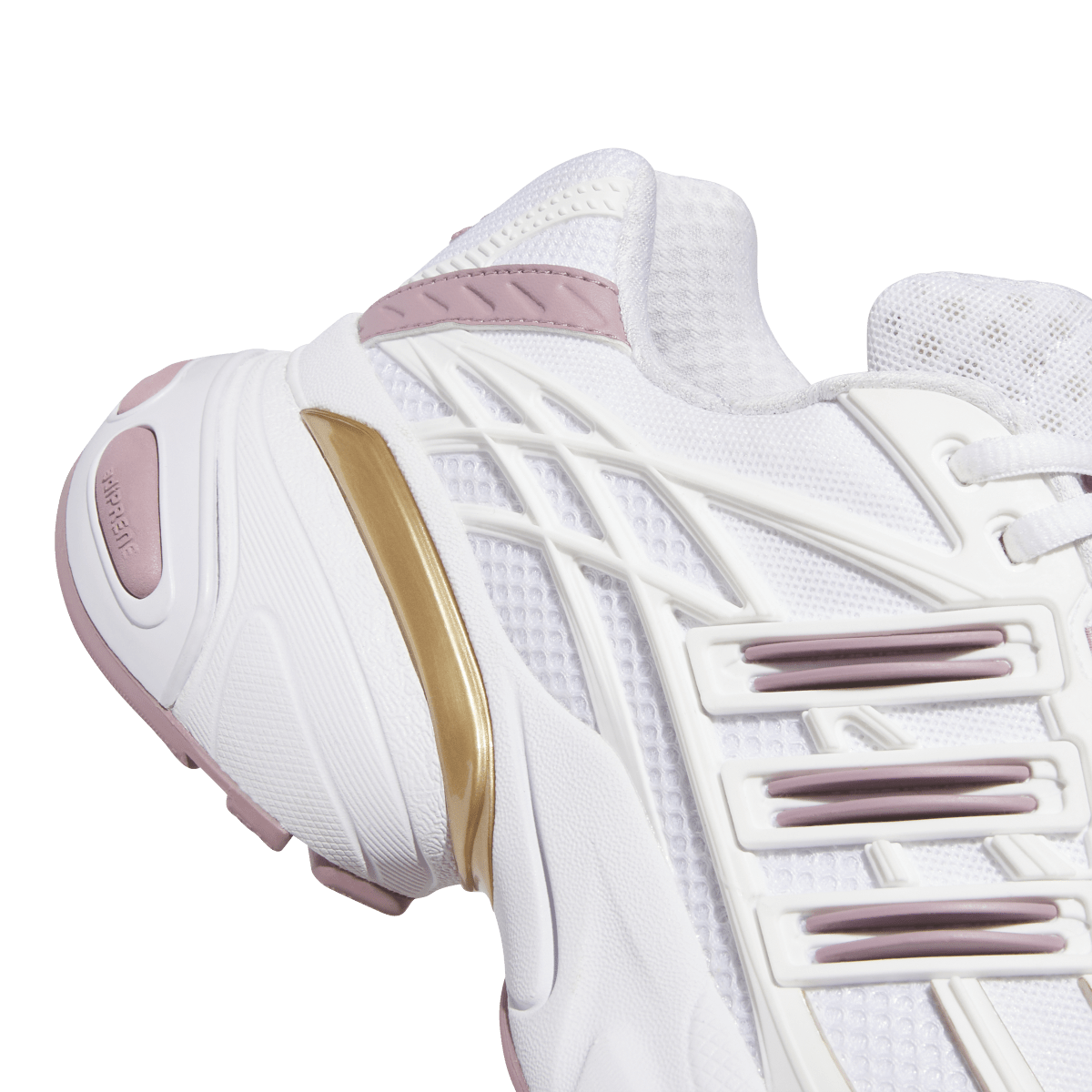 Overkicks - Adidas Adistar XLG 2.0 White Mauve Gold (Womens) (KZ9162) - detalle lateral interior