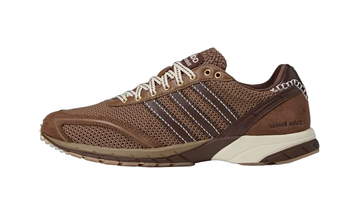 Overkicks - Adidas Adizero Adios Mesh Wales Bonner Auburn Cream White (KI6054) - vista lateral
