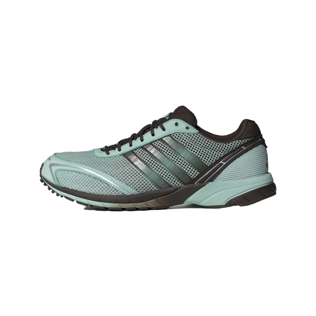 Overkicks - Adidas Adizero Adios OG Ash Green (Womens) (JQ1787) - vista lateral