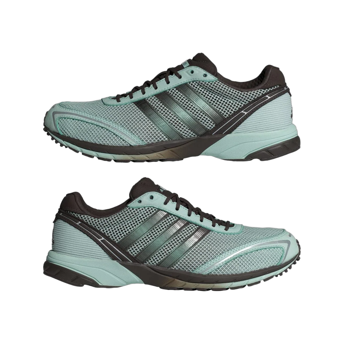 Overkicks - Adidas Adizero Adios OG Ash Green (Womens) (JQ1787) - detalle lateral interior