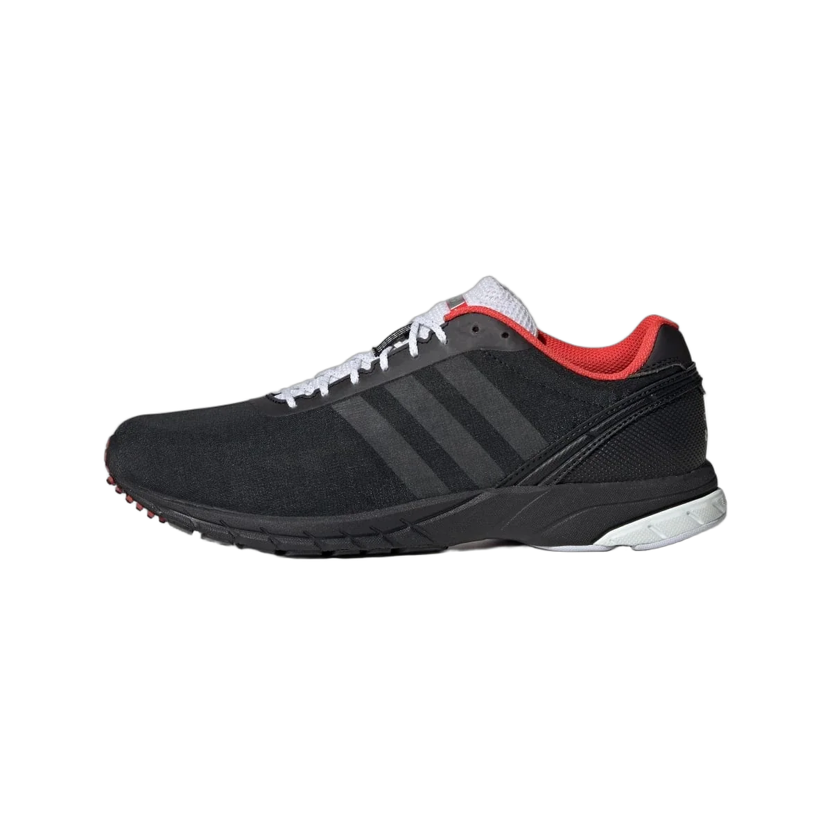 Overkicks - Adidas Adizero Adios OG Black Bright Red (JQ5784) - vista lateral