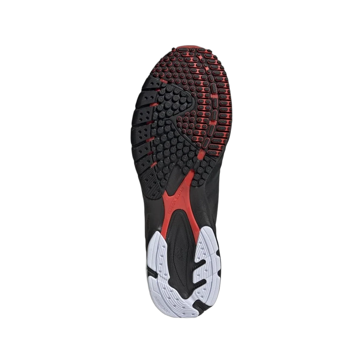 Overkicks - Adidas Adizero Adios OG Black Bright Red (JQ5784) - par completo
