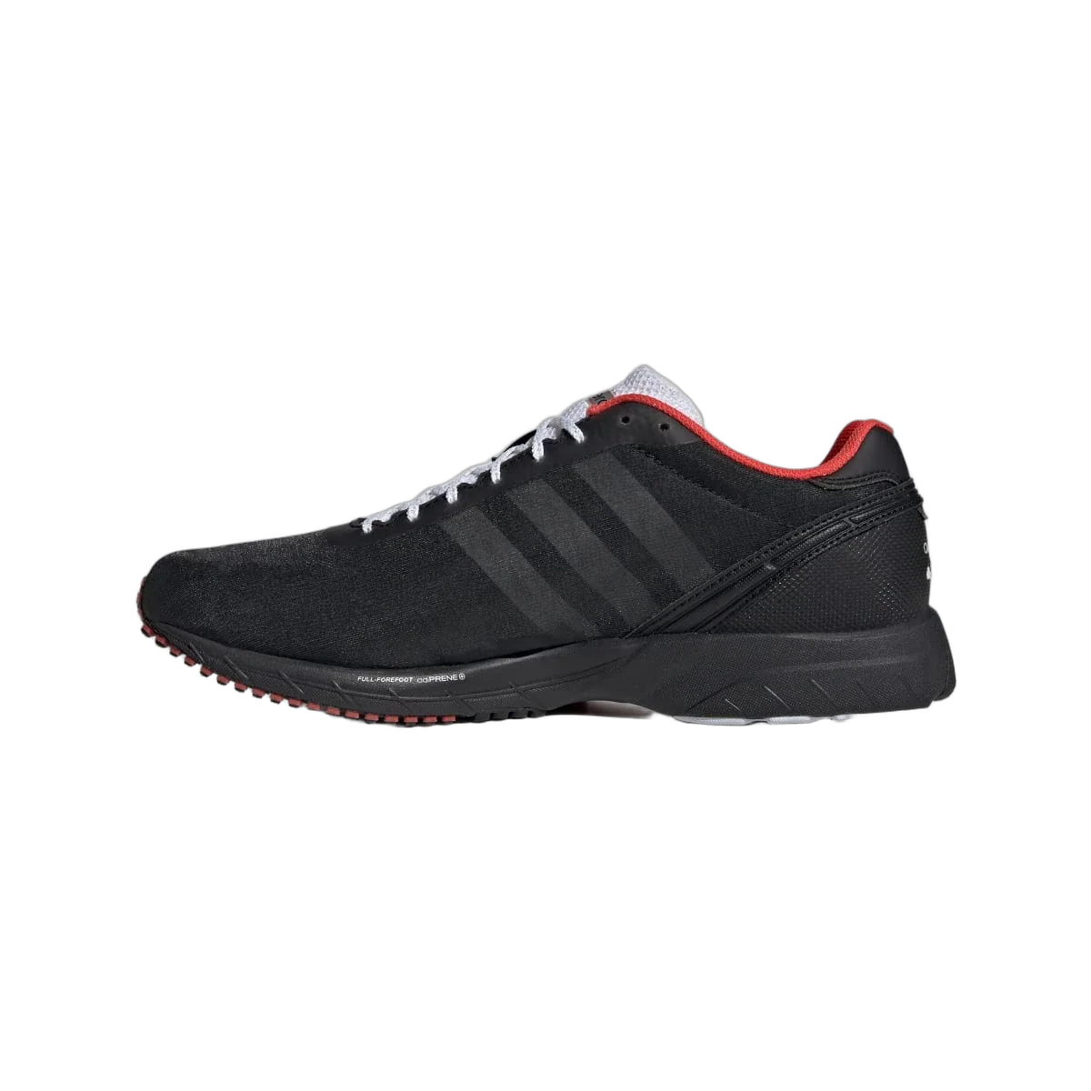 Overkicks - Adidas Adizero Adios OG Black Bright Red (JQ5784) - detalle talon